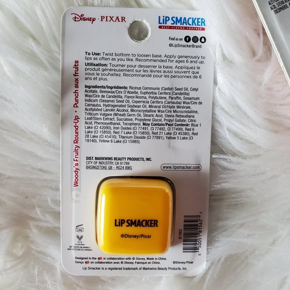 DISNEY PIXAR Lip Smacker - Set of 4 - Picture 6 of 6